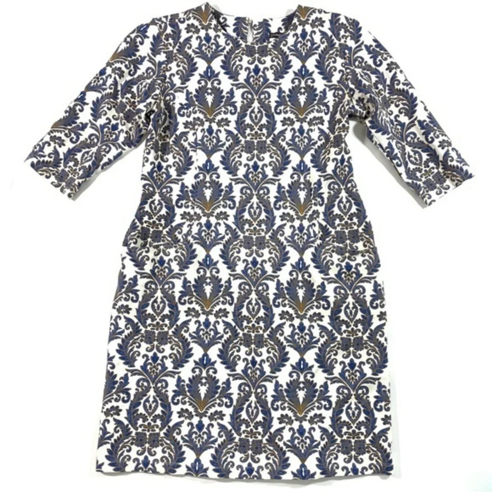 J McLaughlin Catalyst Sheath Dress Medallion Print